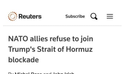 NATO Trump’ın Hürmüz Boğazı Ablukaya alma Planına Katılmıyor/ İspanya, Avrupa Birliği Anlaşmasının İsrail Rejimiyle Ertelenmesini İstedi