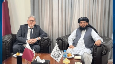 دیدار سفیر طالبان در دوحه با کاردار سفارت فرانسه؛ بررسی روابط دوجانبه، مهاجرین و کمک‌های بشردوستانه