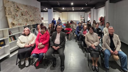 Әл-Фараби атындағы ҚазҰУ оқытушылары мен студенттері «Темір құрсаудан өту»  деректі фильмінің тұсаукесеріне қатысты