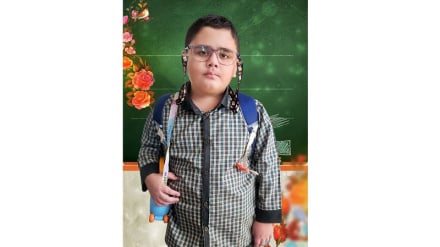 Минабтың Микаэлі: Қоштасу суреті әлемде танымал болған бала