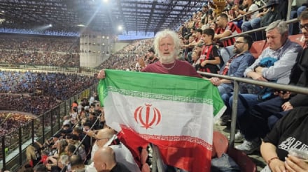 Flamuri i Republikës Islamike të Iranit ngrihet në ndeshjen Milan-Juventus