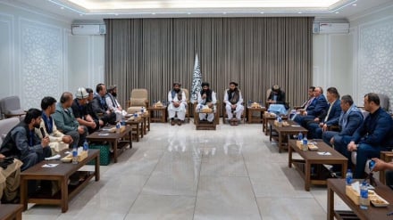 خواسته حقانی از ورزشکاران: تصویر مثبتی از صلح در افغانستان ارائه کنید