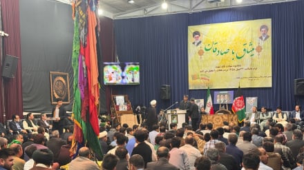 آیین گرامیداشت یاد شهید آیت‌الله خامنه‌‍ای و قیام مردم بلخاب در مشهد برگزار شد