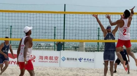 Asya Plaj Oyunları – İran Plaj Voleybol Takımı ev sahibi Çin’i mağlup etti