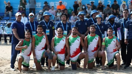 Lojërat Aziatike në Plazh në Sanya; Ekipi kombëtar iranian i kabaddi fiton kampionatin