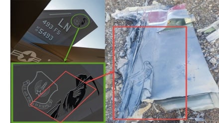 ایران اف 15 آمریکا را رهگیری و منهدم کرد