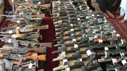 کشف صدها قبضه اسلحه غیرقانونی در هرات