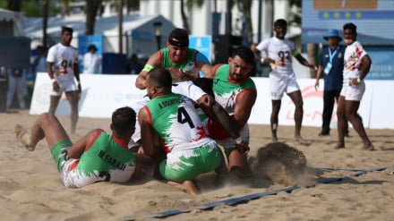 بازی‌های آسیایی ساحلی سانیا؛ تیم ملی کبدی ایران فینالیست شد