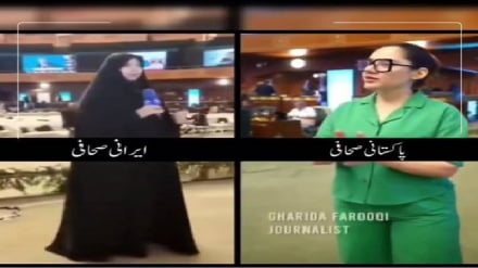 Ирандық әйел журналистің хиджабы Пәкістанның әлеуметтік желілерінде кеңінен көрсетілді
