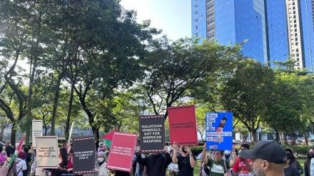 马来西亚一安全展引发争议 多个民间组织抗议部分军工企业参展