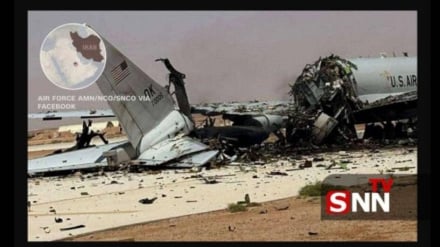 SNN-i təhğiğot nışon doydə:Miyonə Şərğədə çe amerkə hərbi bazəon veyni çe İroni hucumonədə xərob bıən