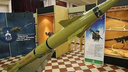 موشک پدافندی شهاب ثاقب در دو نقش سطح به هوا و هوا به هوا 
