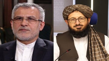 بررسی پروژه خط آهن هرات ـ مزار شریف در دیدار سفیر طالبان با مقام وزارت خارجه ایران