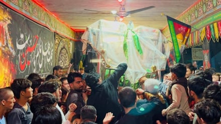 برگزاری آیین سنتی گهواره حضرت علی اصغر (ع) در قندهار