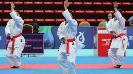 Asya Karate Şampiyonası; İran Kadın Takımı Kata'da Bronz Madalya Kazandı