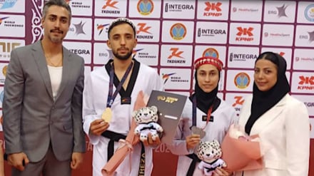 Kazakistan Uluslararası Tekvando Şampiyonası: İranlı Temsilciler Bir Altın ve Bir Gümüş Madalya Kazandı