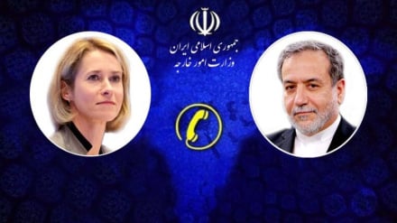 رایزنی تلفنی عراقچی با مسئول سیاست خارجی اتحادیه اروپا در پی تحولات اخیر منطقه