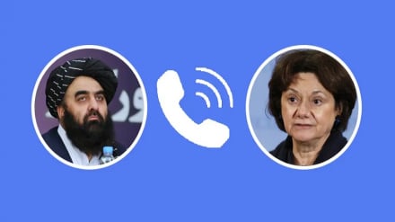 گفت‌وگوی وزیر خارجه طالبان و مقام سازمان ملل متحد درباره کمک‌رسانی به افغانستان