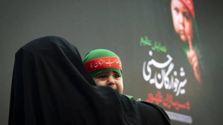 Huseyniyə şıtəhə dınyo mərosim bəizəmon İron və 45 qılə kişvərədə bərpo bəbe