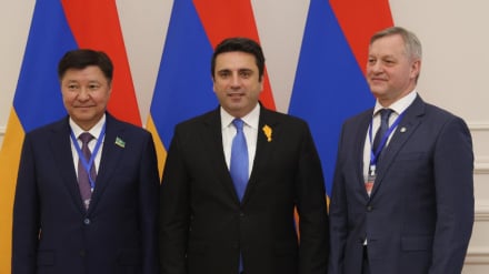 Ալեն Սիմոնյանն ընդունել է ԱՊՀ միջխորհրդարանական վեհաժողովի դիտորդական առաքելության պատվիրակությանը