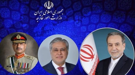 د ایران خارجه وزیر د پاکستان له لوړپوړو چارواکو سره سلا مشورې وکړې