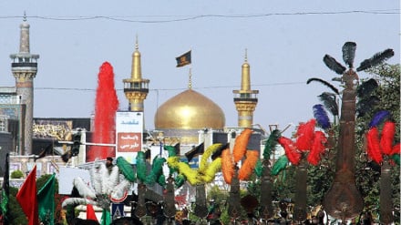 مشهد در تاسوعا؛ حرم رضوی میزبان عزاداران