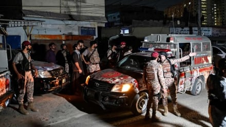 په کراچي کې په پوځې اډې باندې د موټربم برید