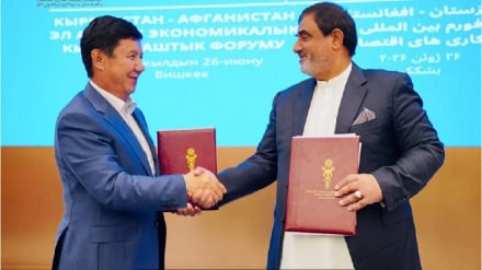 گسترش همکاری‌های اقتصادی؛ افغانستان و قرغیزستان قرارداد ۳۵۰ میلیون دالری امضا کردند