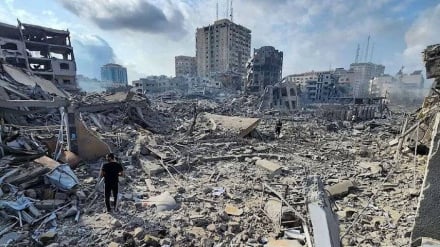 Ğəzzədə israyil rejimi bombardımoni nəticədə 5 nəfər Fələstinıj bə şəhodət rəsin