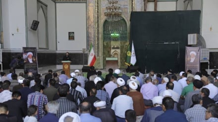 آیین بزرگداشت آیت الله فیاض در حرم رضوی برگزار شد