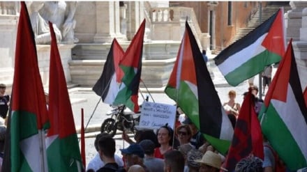 Partidarios de Palestina en Italia exigieron el corte de relaciones con Israel