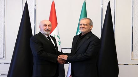 پزشکیان در دیدار با رئیس‌جمهوری عراق: جنایات آمریکا و اسراییل در ایران نقض حقوق بشر بود