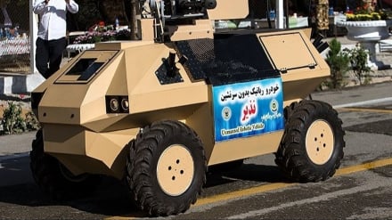 خودروی رزمی بدون سرنشین نذیر؛ تلفیق هوش مصنوعی و دانش رباتیک
