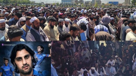 د شاپور ځدران جنازه ادا او جسد یې خاورو ته وسپارل شو