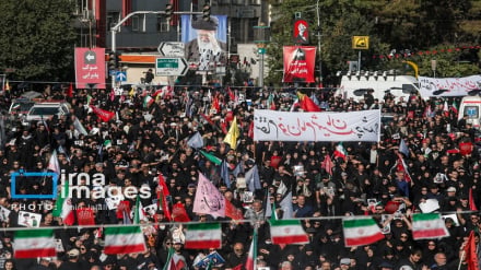 «بزرگ‌ترین وداع تاریخ ایران»؛ روایت خبرگزاری اسپانیا از بدرقه آقای شهید ایران