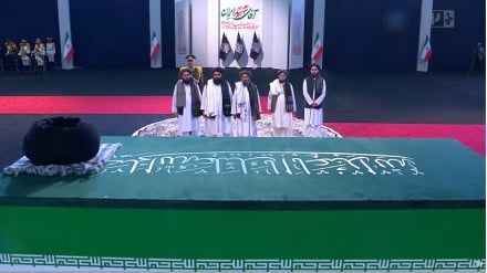 ادای احترام مقامات طالبان به پیکر پاک رهبر شهید انقلاب اسلامی