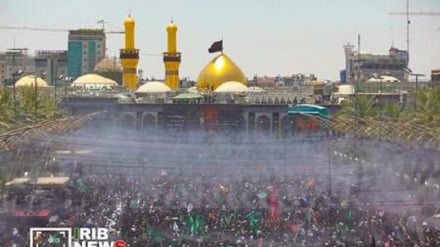 تشییع پیکر رهبر شهید در نجف اشرف و کربلای معلی