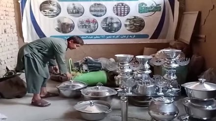 کارگاه تولید دیگ‌های آشپزی در سمنگان؛ گامی در جهت تقویت تولیدات داخلی 