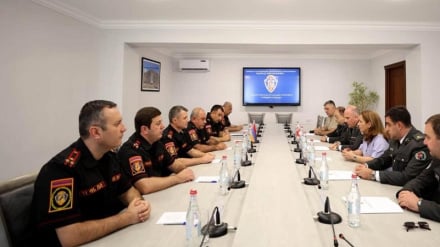 Եռօրյա այցով Հայաստանում է գտնվում Վրաստանի պաշտպանության ուժերի ռազմական ոստիկանության դեպարտամենտի պետը