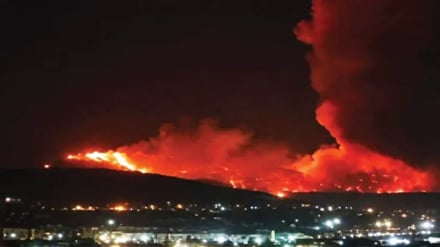 آتش‌سوزی شدید در مقر گروه‌های کُرد تجزیه‌طلب در اقلیم کردستان عراق