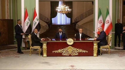 ایران و عراق ۴ موافقت‌نامه و یادداشت تفاهم همکاری امضا کردند