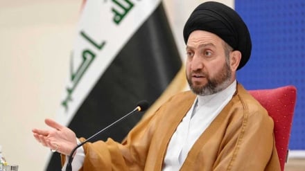 دعوت عمار حکیم از مردم عراق برای حضور گسترده در مراسم تشییع رهبر شهید انقلاب اسلامی