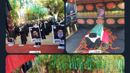 Şehit Devrim Lideri İçin Nijerya Şiilerinden Sembolik Cenaze Töreni