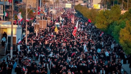 آغاز مراسم تشییع پیکر رهبر شهید انقلاب اسلامی در نجف اشرف