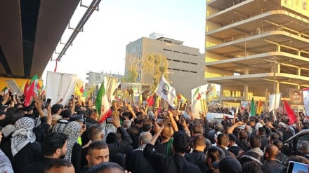 טקס ההלוויה של החלל מנהיג המהפכה האסלאמית באיראן התקיים בעיר העיראקית נג'ף אשרף