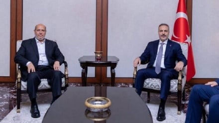 Թուրքիայի արտգործնախարարը հանդիպել է Համասի քաղաքական բյուրոյի ղեկավարի հետ
