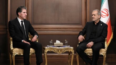 İraği Kurdustoni Məntəğə Prezdenti de Pezeşkiyani dido  