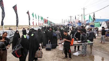 مسیر اربعین آرام است؛ زائران بی‌وقفه به سوی کربلا در حرکت‌اند