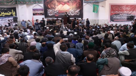 اربعین حسینی در امامزاده یحیی (ع)/معاون شورای علمای شیعه سرپل: دفاع امت اسلامی از یمن، ایران و عراق تکلیف است