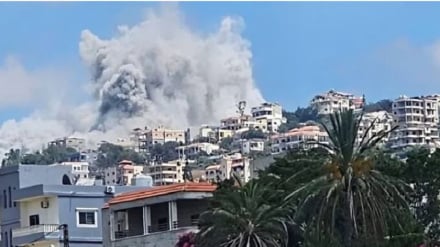Tremendas explosiones y masivos incendios en el sur del Líbano